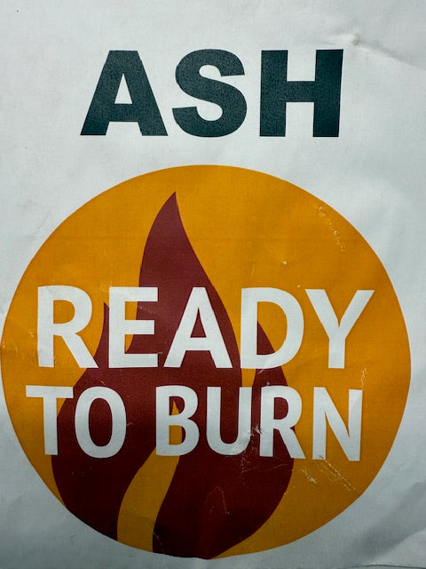 Kiln Dried Ash Logs - 1 net (Discounts for multiples of 10 nets)