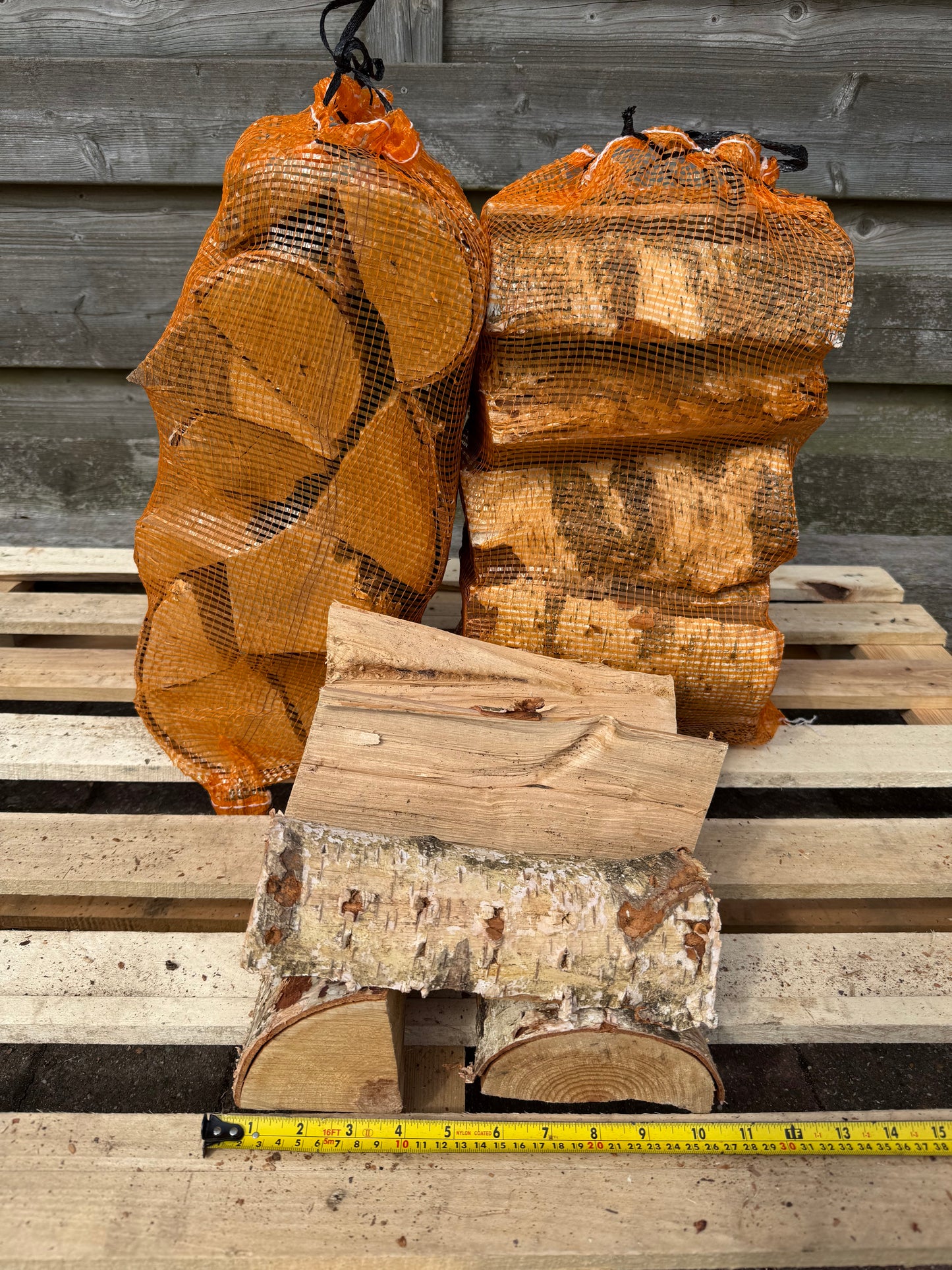 Kiln Dried Birch Logs - 80 x 30L nets