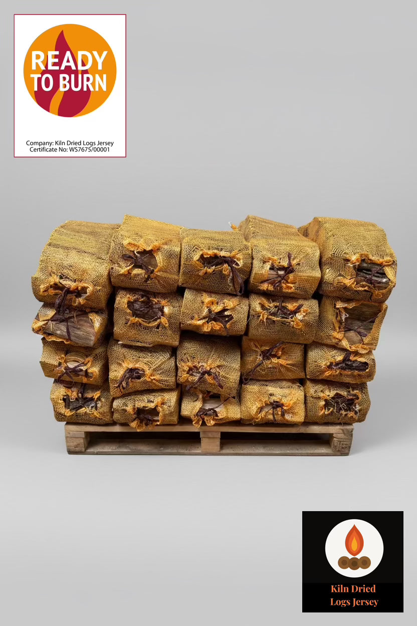 1m3 Kiln Dried Oak Logs Jersey