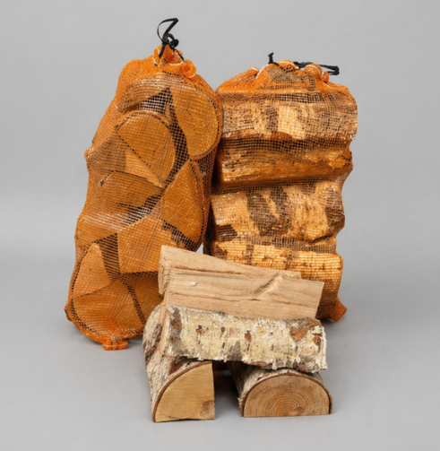 Kiln Dried Birch Logs - 1 net
