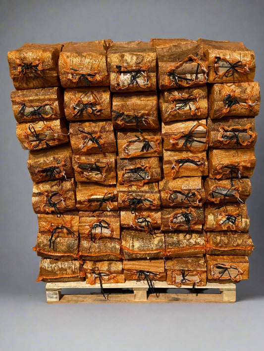 Kiln Dried Ash Logs - 80 x 30L nets