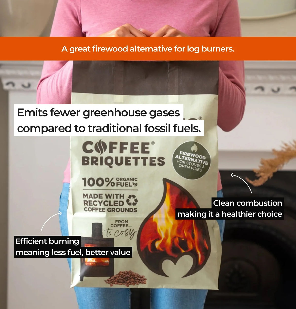 Smokeless Coal Coffee Briquettes 7kg
