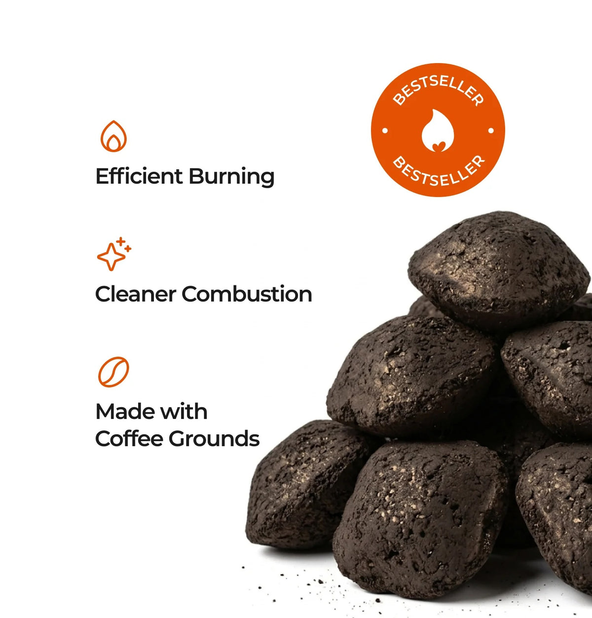 Smokeless Coal Coffee Briquettes 7kg