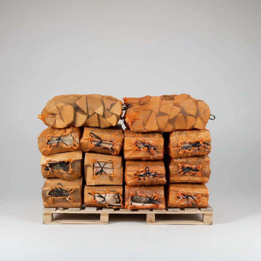 SPRING SPECIAL - ASH & BIRCH- 15 NETS, Kiln Dried Logs